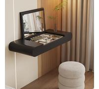 Commode Suspendue avec tiroirs de Grandes Compartiments, Coiffeuse avec Rangement Table De Maquillage, Style Moderne, Gain de Place Design et élégant(120cm/47.2in)