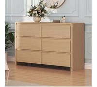 Commode Takranmaa 120 x 39 x 77 cm effet chêne