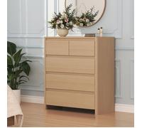 Commode Takranmaa 79 x 39 x 90 cm effet chêne