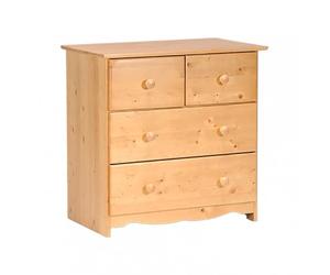 Commode Teddy 2 + 2 tiroirs/Miel