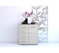 Commode Tiroir Commode avec tiroirs FRIDA MINI 01 1D4S (Sonoma/Sonoma)