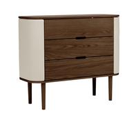 Commode Treasures chêne foncé WxHxD 109.2x93x43cm