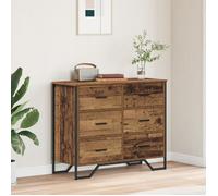 vidaXL Commode 6 tiroirs – Bois d'ingénierie – Style industriel