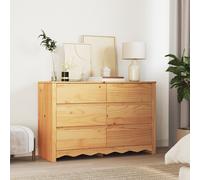 vidaXL Commode DRAMMEN 111x43x73,5 cm Bois de pin Massif