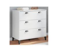 Commode VIKEN blanc bois d ingénierie