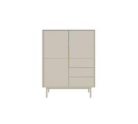 Commode - VIVALDI - Viva 3D3S - Cachemire - 3 tiroirs - Design contemporain
