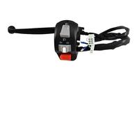 COMMODO/COMMUTATEUR GAUCHE TEKNIX ADAPTABLE KEEWAY F-ACT/MATRIX/RY8 (COMPLET AVEC LEVIER)