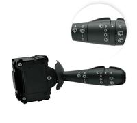 Commodo compatible pour Clio 4, Captur 1, Trafic 3, Twingo 3 | SANS FONCTION AUTO - CAPTEUR DE PLUIE | essuie-glace 4 NIVEAUX , Lave-glace, Réglages radio. 8201168013