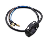 Commodo Daytona CNC 2 Boutons pour Compteur Velona Noir Noir