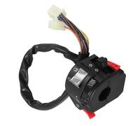 Commodo de Moto Interrupteur Guidon Plastique Métal Commande Phares | Opération au Pouce Ergonomique, Installation Facile, pour Réparation Moto et Amélioration de Commande