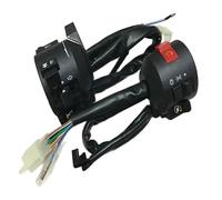 Commodo Demarreur Commutateurs De Guidon De Moto Klaxon De Commande Clignotant Phare Antibrouillard Poignée De Démarrage Électrique Interrupteur Gauche Droit 22mm 7/8"
