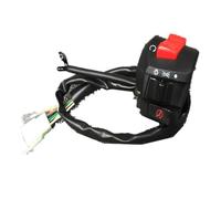 Commodo Demarreur Compatible Avec Yamaha Les Commutateurs De Barre De Poignée De Moto Indicateur Universel Gauche Droit Klaxon Commande De Clignotant 22mm 7/8"