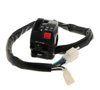 Commodo Demarreur Interrupteur De Guidon De Moto Interrupteur Gauche Lumière De Démarrage Bouton De Starter 3 Fonctions Interrupteur Gauche ATV 22mm