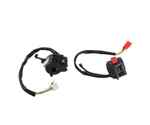 commodo moto,Clignotant Moto Led,Comando Start Manubrio Moto,Comodo Moto Universel,Interrupteur De Guidon De Moto,2 X Universal 22 Mm 7/8 '' Moto Guidon Klaxon Clignotant Commutateur De Commande De Lu