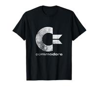 Commodore - C64 - C= & commodore en gris délavé T-Shirt
