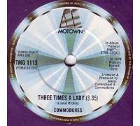 Commodores - The Commodores Three Times A Lady UK 45 7" single Tamla Motown TMG 1113