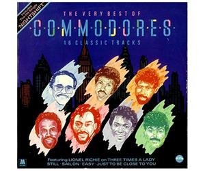 COMMODORES The Very Best Of UK LP 1985