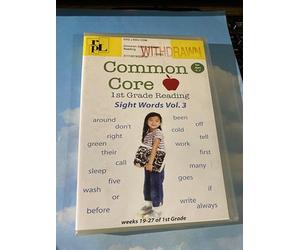 Common Core 1st Grade Reading, Vol. 3-Sight Words 46-68