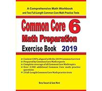 Common Core 6 Math Preparation Exercise Book