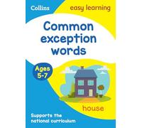 Common exception words Activity book Ages 5-7