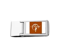 Common Knowledge Portefeuille de poche fin en acier inoxydable avec pince à billets