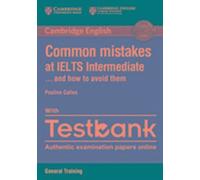 Common Mistakes at IELTS Intermediate Paperback with IELTS General Training Testbank