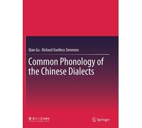 Common Phonology Of The Chinese Dialects