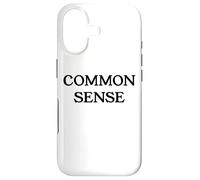 Common Sense Men Women Sorry If I Offended with Common Sense Coque pour iPhone 17