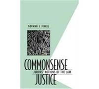 Commonsense Justice Norman J. Finkel (Auteur)