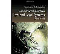 Commonwealth Caribbean Law And Legal Systems