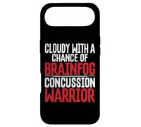 Commotion cérébrale nuageuse avec Chance Brainfog Guerrier des commotions cérébrales Coque pour iPhone Air