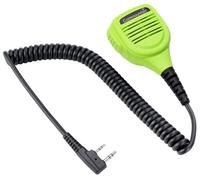 commountain Micro haut-parleur lourd compatible avec les radios Baofeng BF-F8HP UV-82HP UV-5R UV82 UV82C UV5R5 UV5RA UV5RE UV5X3 et Kenwood BTECH Retevis Samcom, microphone talkie-walkie