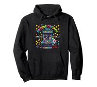 Communauté de Joueurs Retro Arcade Crew Pixel Sweat à Capuche