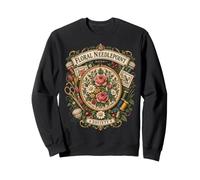 Communauté des Passionnés de Broderie Florale Sweatshirt