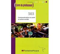 Communication En Santé Et Action Sociale Tle Sms - Livre Du Professeur