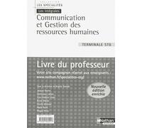 Communication et Gestion des ressources humaines - Terminale STG