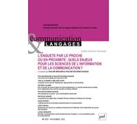 Communication et langages 2023, n.217 Collectif (Auteur)