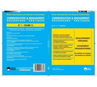 Communication et management vol.13 n°1-2016 Developpement personnel-changement organisationnel - EDITIONS ESKA - Eska - broché - Revue