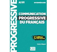 Communication progressive du français - Niveau intermédiaire (A2/B1) - Livre + Audio téléchargeable