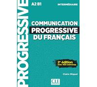 Communication progressive du français - Niveau intermédiaire (A2/B1) - Livre + CD - 2ème édition