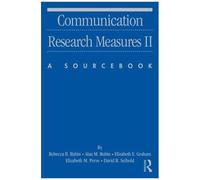 Communication Research Measures Ii