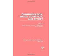 Communication, Social Cognition, And Affect