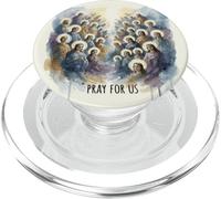 Communion des Saints, dévotion catholique, priez pour Nous PopSockets PopGrip pour MagSafe