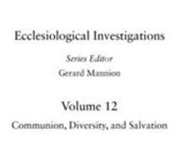 Communion Diversity and Salvation - Brian P. Flanagan - Bloomsbury Publishing PLC - Livre en Anglais - Hardback Brian P. FlanaganBrian P. Flanagan (Auteur)