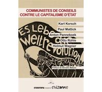 Communistes de Conseils contre le capitalisme d’État - Karl Korsch - Eterotopia - broché - Essai