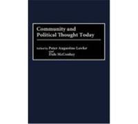 Community and Political Thought Today