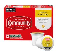 Community Coffee New Orleans Blend Coffee & Chicory Single-Serve K-Cups, 12 C...