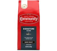 Community Coffee Premium Ground Coffee, mélange signature, rôti sombre, 12 ounce