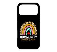 Community Health Worker Leopard Rainbow Health Care Doctor Coque pour iPhone 17 Pro Max