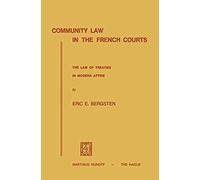 Community Law In The French Courts
